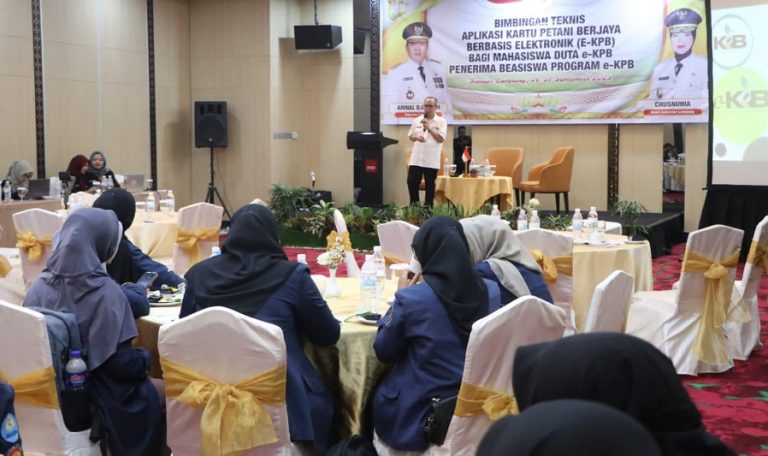 Pemprov Lampung Gelar Bimtek Aplikasi e-KPB Bagi Mahasiswa