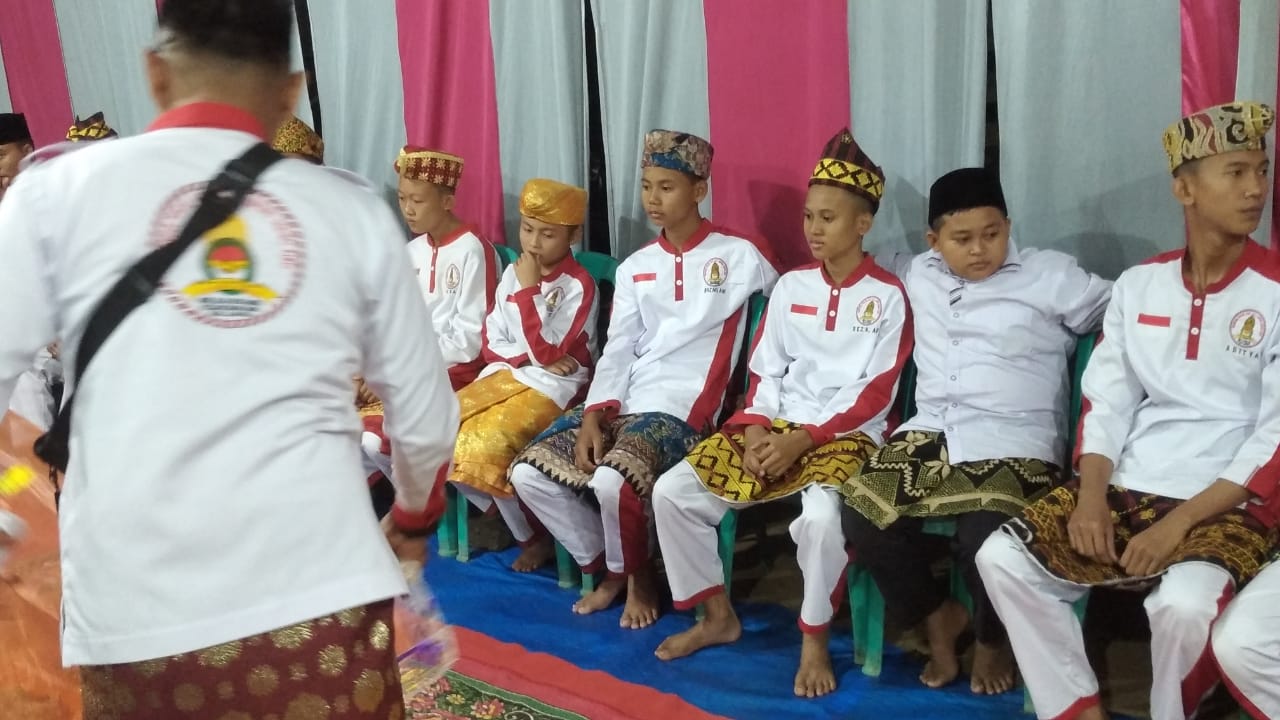 Ratusan Peserta Pencak Silat Sekinci-kinci Ujian Naik Tingkat di Wayjepara