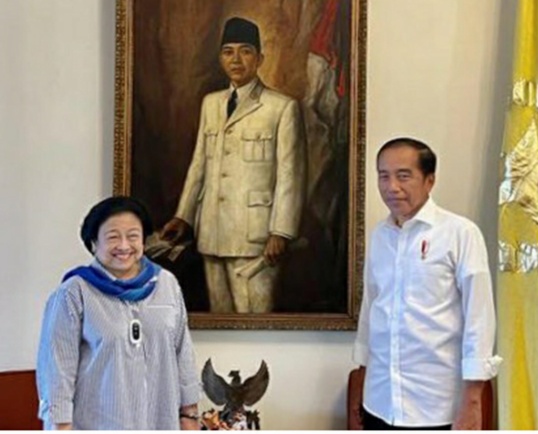 Megawati dan Jokowi saat masih mesra (Foto Ist)