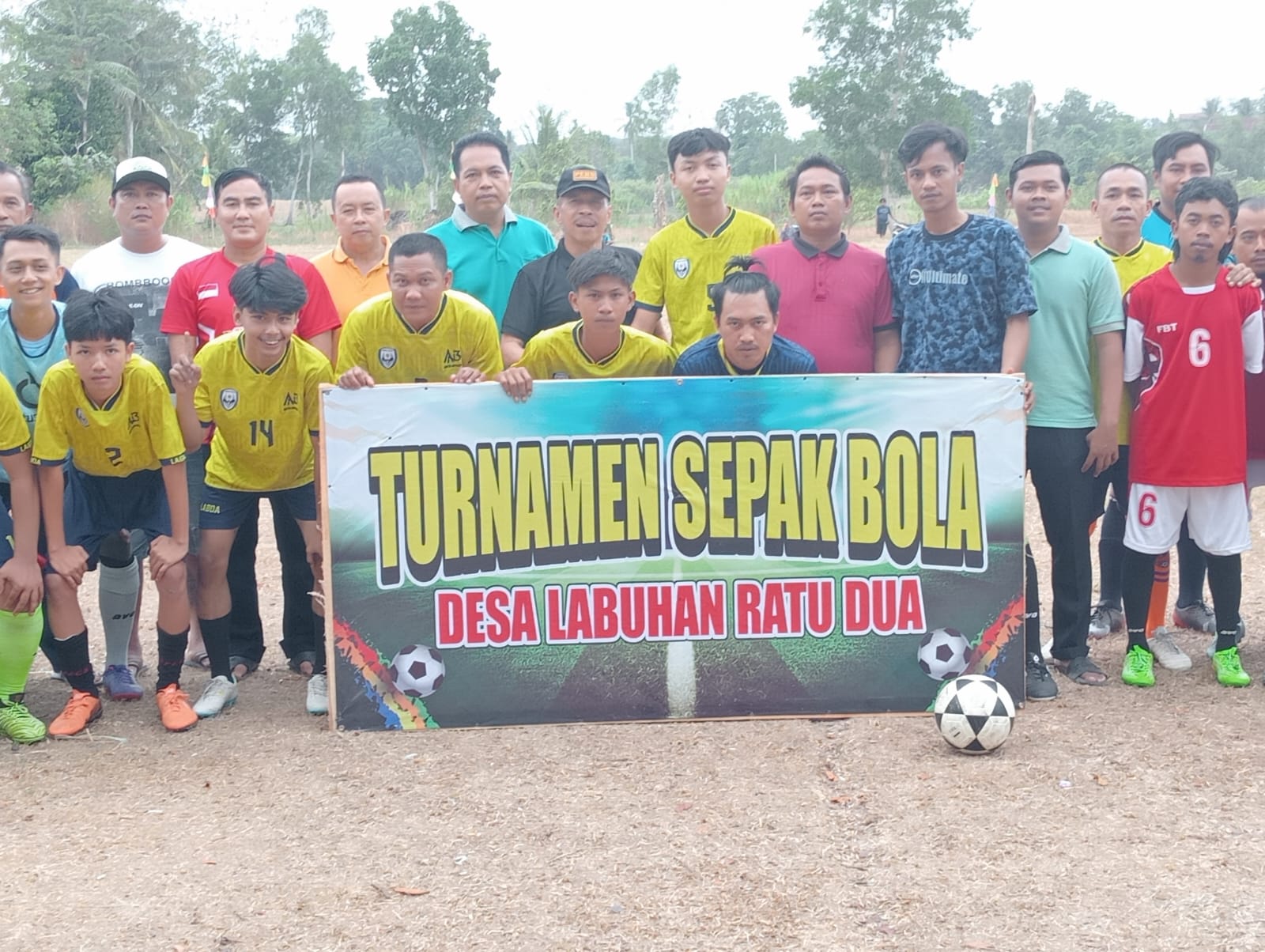 Karang Taruna dan Pemuda Desa Labuhan Ratu Dua Way Jepara Gelar Sayembara Sepak Bola 2023