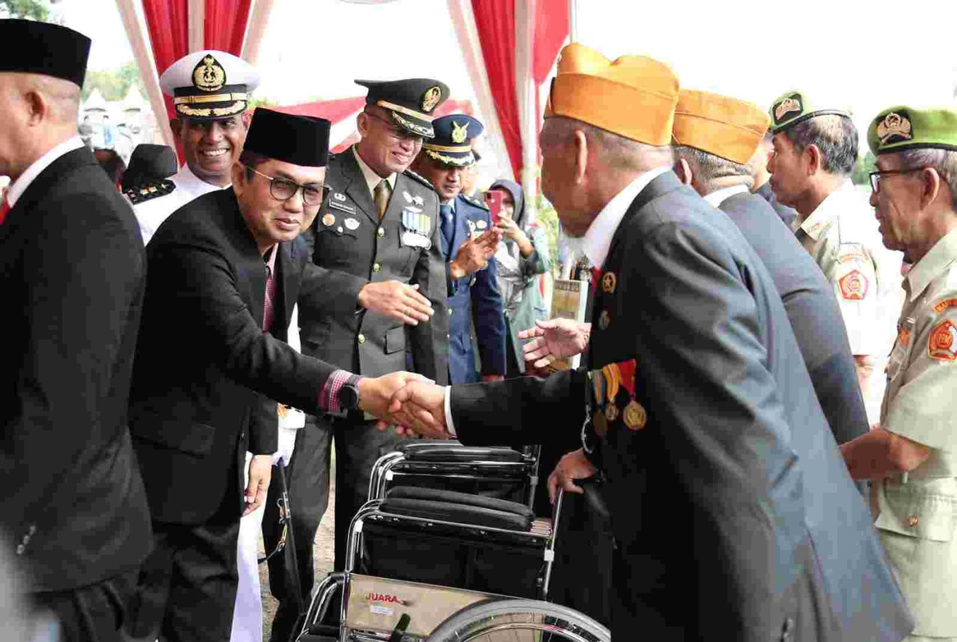 Pemprov Lampung Gelar Upacara Peringatan Hari Pahlawan ke-78