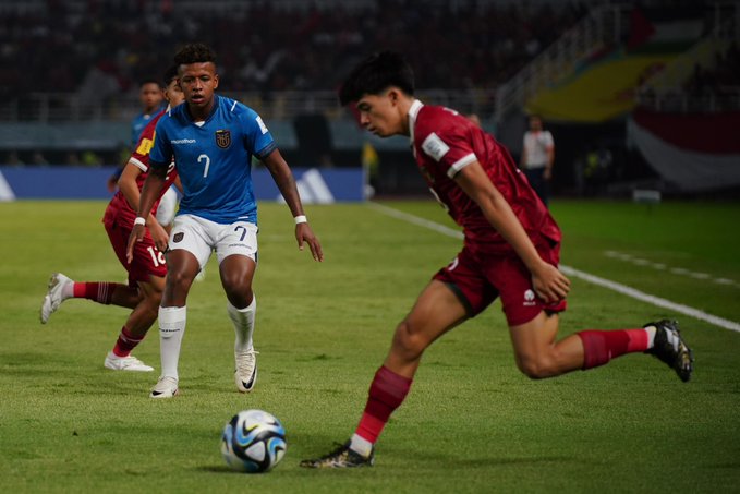 Laga Timnas Indonesia vs Ekuador di Piala Dunia U-17 