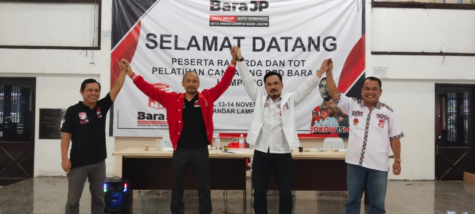Bara JP Lampung Menargetkan RAP Canvassing Jangkau 600.000 suara