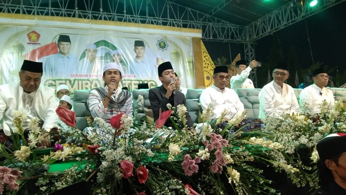 Hadiri Gemira Jateng Bersholawat, Muzani Sampaikan Salam Prabowo