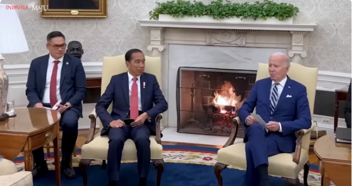 Pertemuan Jokowi dengan Joe Biden