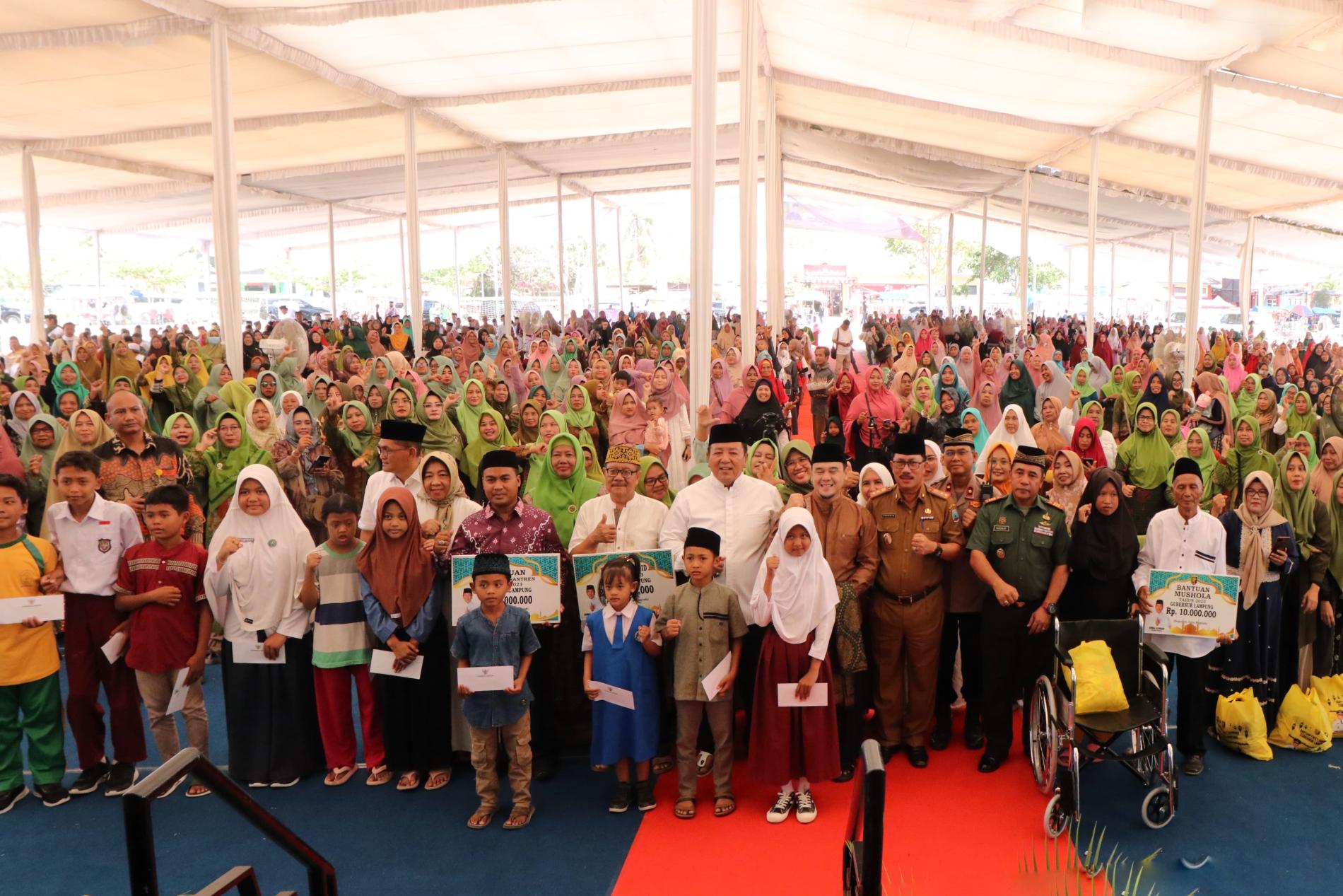 Pemprov Lampung Gelar Pengajian Akbar di Kabupaten Lamsel
