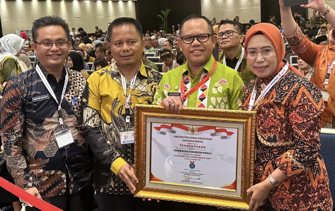 Berumur 15 Tahun Berdiri, Akhirnya Kabupaten Mesuji Raih Penghargaan PANRB