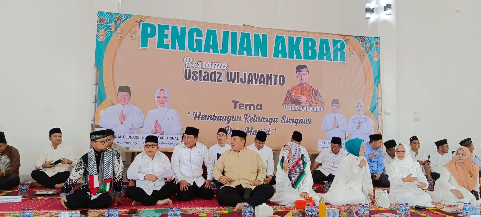 Pemkab Mesuji Gelar Pengajian Akbar dan Gubernur Lampung Resmikan Masjid Al Karim Milik Pemkab Mesuji