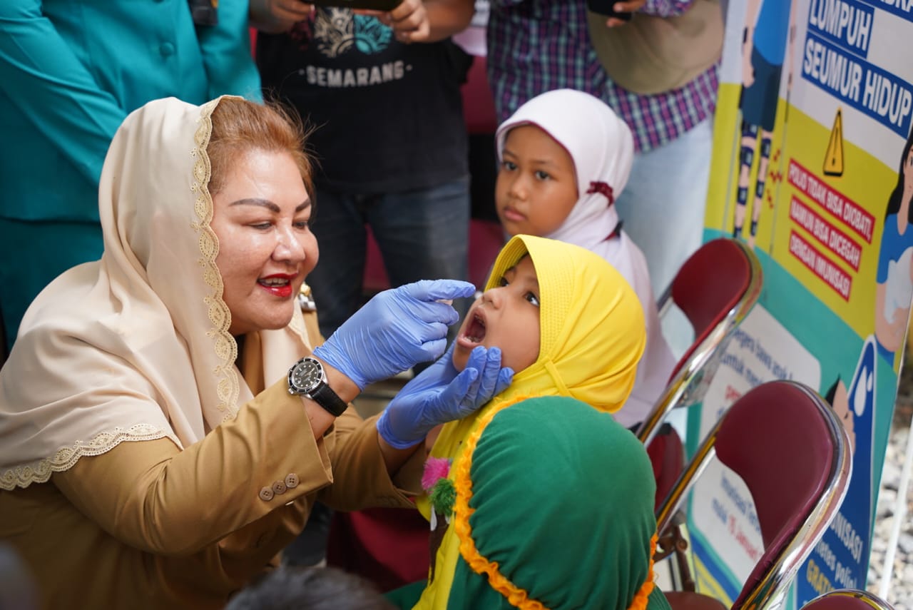 Terjadi Penolakan Vaksinasi Polio, Wali Kota Semarang Siap Lakukan Pendekatan