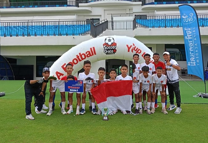 SSB Bintang FC Rembang Sabet Juara III Turnamen CCFA International Football di Thailand