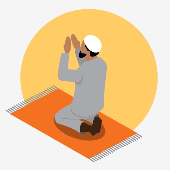 Ilustrasi Orang Berdoa