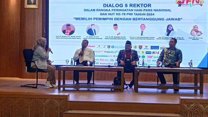Dialog 5 Rektor HPN Tingkat Jateng,  Fanatisme pada Pemimpin Itu Boleh Tapi Harus Lebih Cinta Indonesia