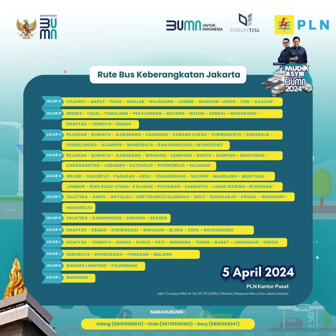 Mudik Asyik bersama PLN dan syarat-syaratnya. Mudik Asyik bersama PLN dan syarat-syaratnya.