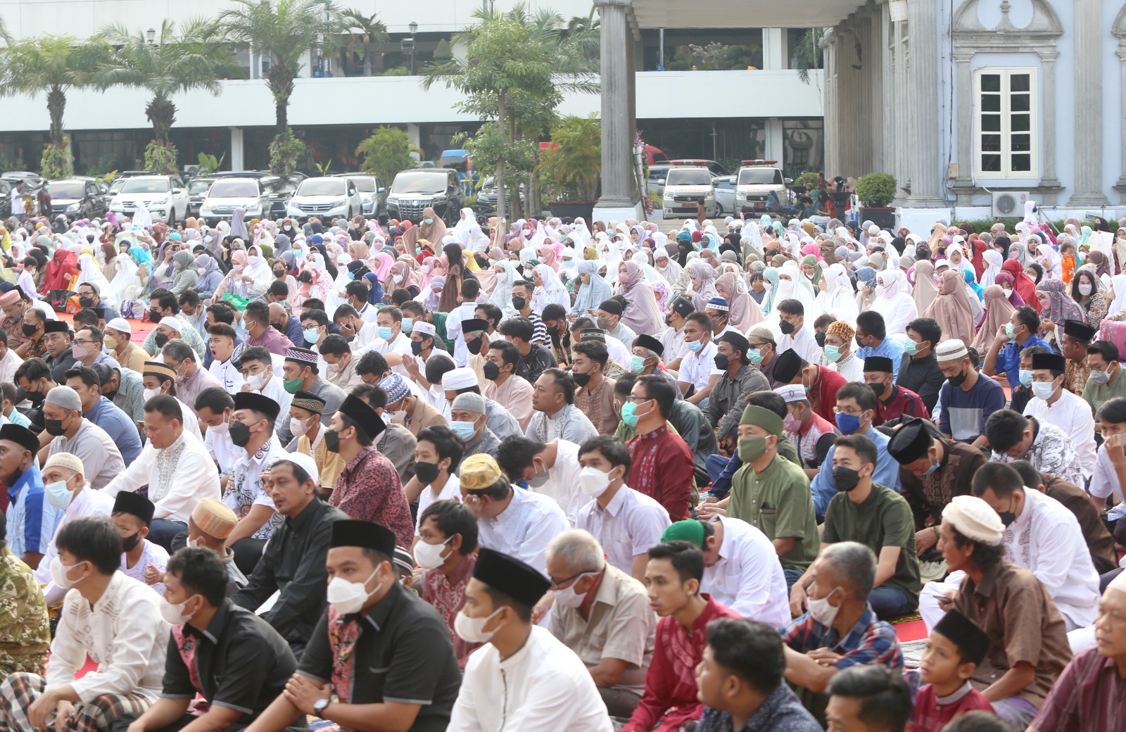 Pemkot Semarang Gelar Sholat Idul Fitri dan Open House di Balaikota