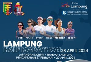 Pemprov Lampung Kembali Menggelar Lampung Half Marathon