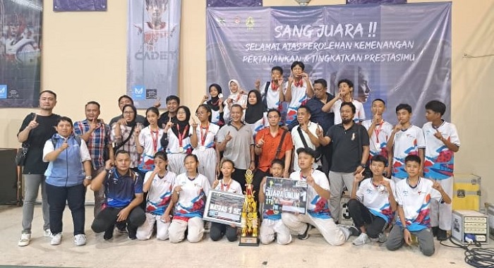 Raih 8 Emas, Taekwondo Kota Semarang Juara Umum Liga Cadet Piala Rektor USM