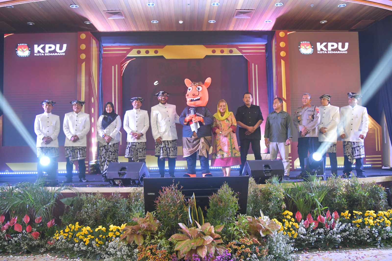 Launching Maskot dan Jingle Pilwakot Semarang 2024, Ini Pesan Mbak Ita