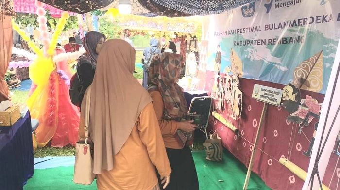 Tampil pada Festival Merdeka Belajar di Borobudur, SDN Ngemplak Lasem Sajikan Program Keren
