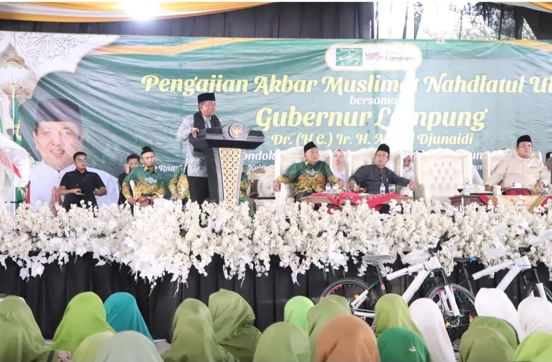 Gubernur Arinal Djunaidi Hadiri Pengajian Akbar di Kabupaten Lampung Barat