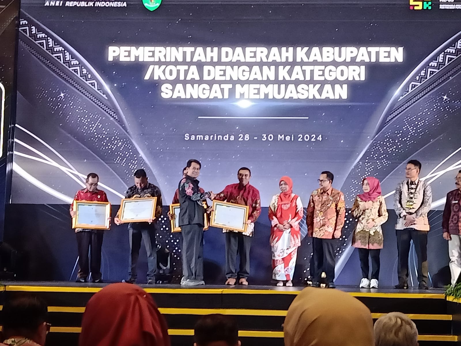 Kota Semarang Raih Dua Penghargaan dari ANRI, Salah Satunya Kategori Sangat Memuasakan