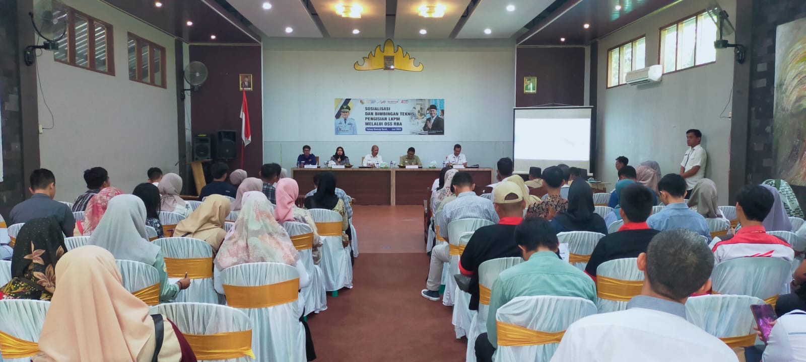 DPMPTSP Kabupaten Tubaba Gelar Sosialisasi dan Bimtek LKPM