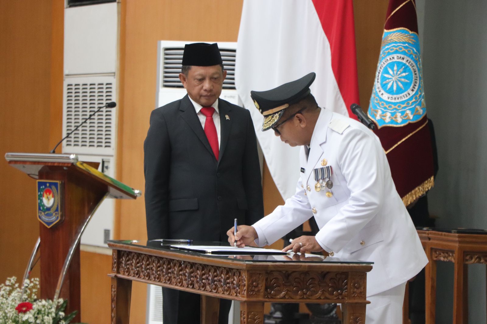 Mendagri Lantik Samsudin Menjadi Pj. Gubernur Lampung