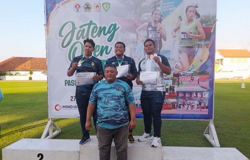 Atlet PASI Jateng Rebut 2 Emas, POR BIN Pimpin Klasemen Atletik Jateng Open 2024