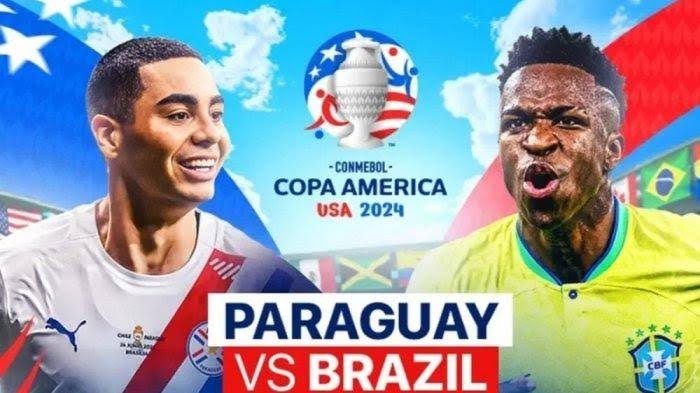 LINK Live Streaming Copa America 2024 : Paraguay vs Brasil, SEDANG BERLANGSUNG! 