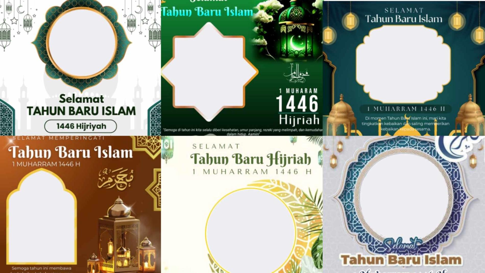 Twibbon Tahun Baru Islam 1446 H