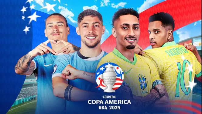 LINK Live Streaming Copa America 2024 : Uruguay vs Brasil, Sedang Berlangsung! 