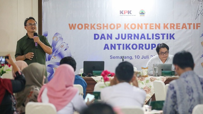KPK Beri Wawasan ke Wartawan Soal Jurnalisme Data, Investigasi, dan Pencegahan Korupsi