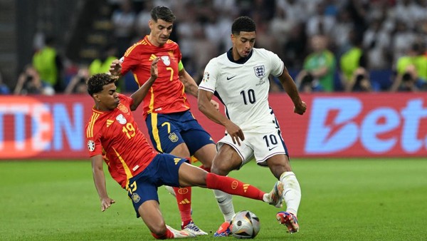 Hasil Final Euro 2024 : Berakhir dengan Skor 2-1, Spanyol Juara Keempat Kalinya, Inggris Jadi Runner up kembali