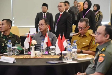 Ketua DPRD Provinsi Lampung Sambut Kunjungan Kerja Kasad dan Rombongan di Wilayah Korem 043/Garuda Hitam