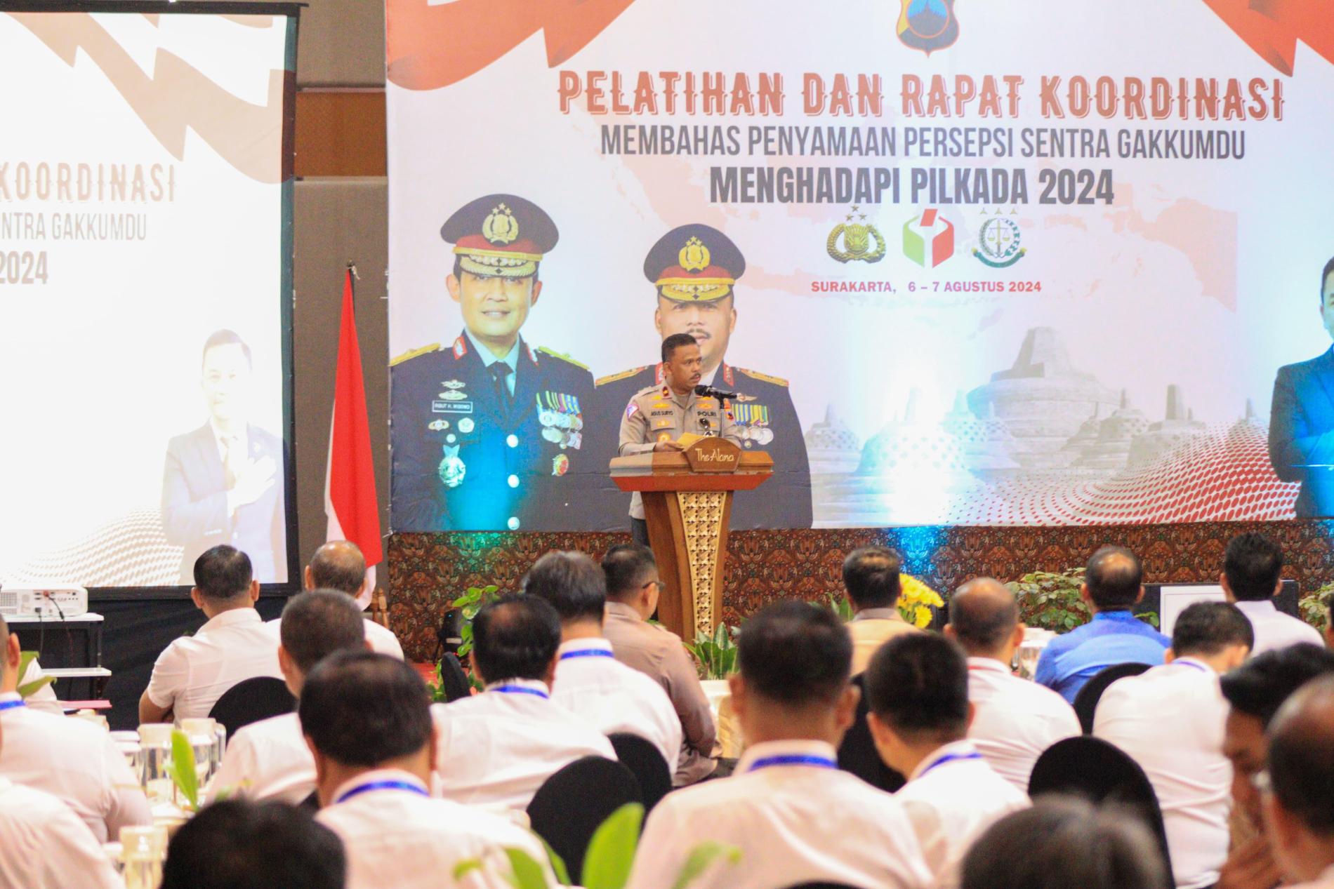 Jelang Pilkada 2024 Polda Jateng Matangkan Kesiapan melalui Pelatihan Gakkumdu 