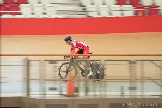 Olimpiade 2024 : Atlet Balap Sepeda Indonesia Bernard Van Aert Siap beraksi pada nomor Mens Omnium