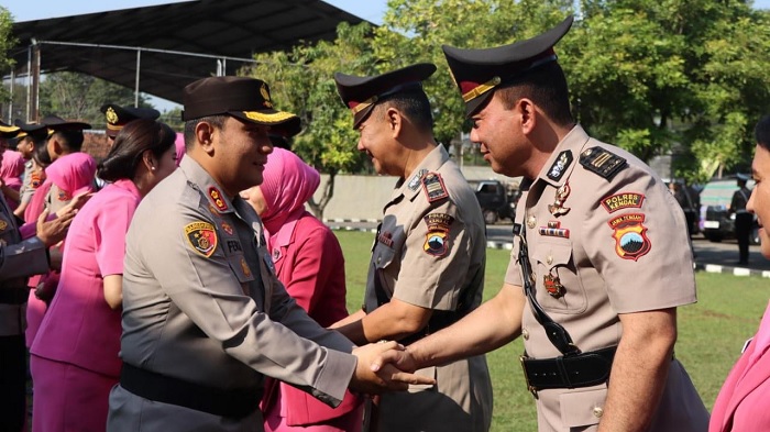 Sejumlah Perwira Polres Kendal dapat Promosi dan Mutasi