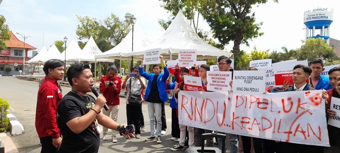 Mahasiswa Kendal Gelar Aksi Demo, Suarakan Tiga Tuntutan