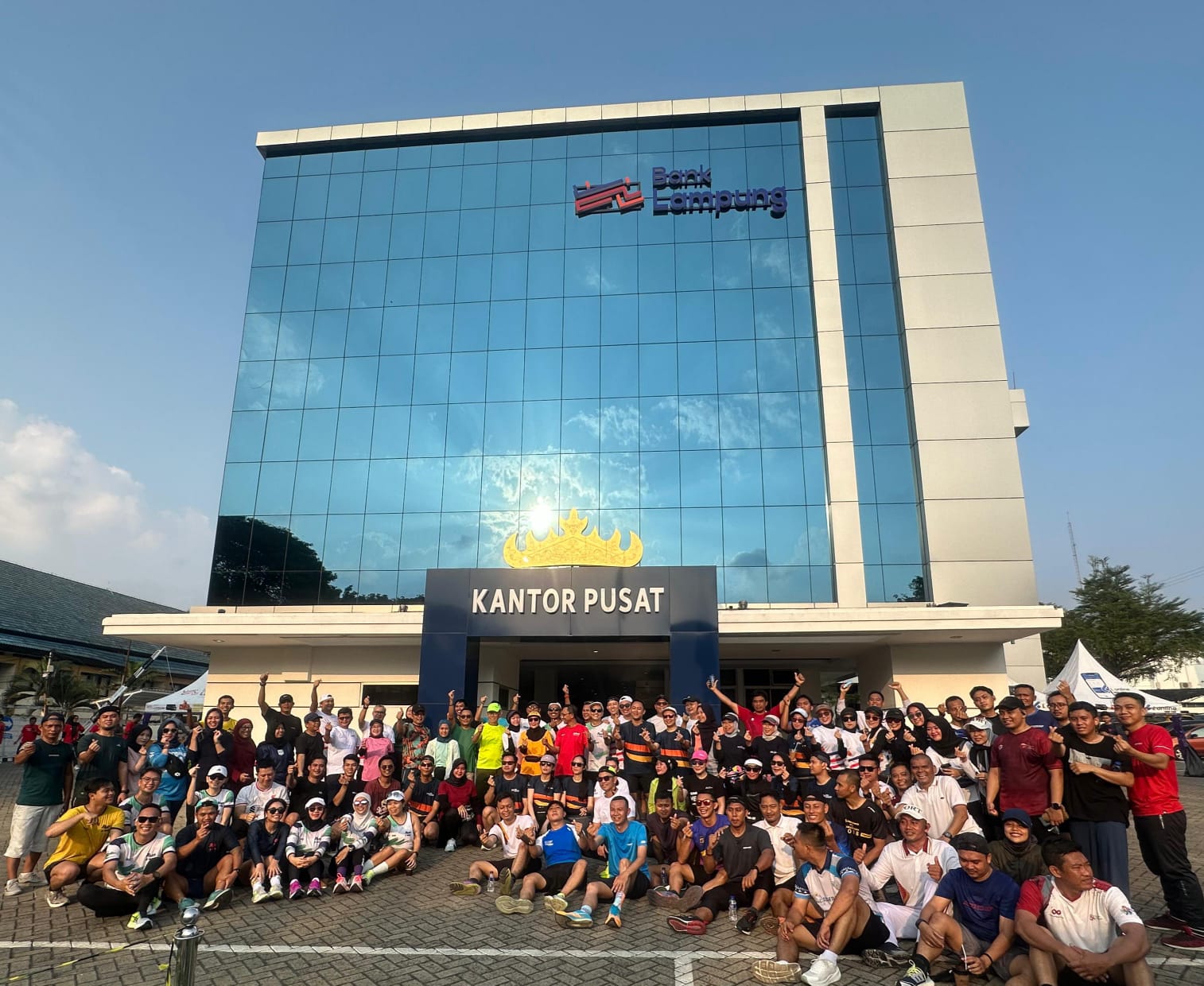 Bicara Pembangunan Perekonomian Lampung Sambil Olahraga, BI & OJK Apresiasi Bank Lampung Fun Run