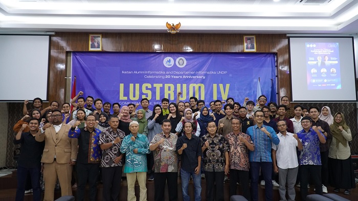 Lustrum IV Informatika Undip: Seminar Pelindungan Data Pribadi Sukses Digelar