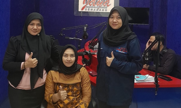 Talkshow Radio USM Jaya, Tri Mulyani: Perempuan Harus Paham Hak Istri