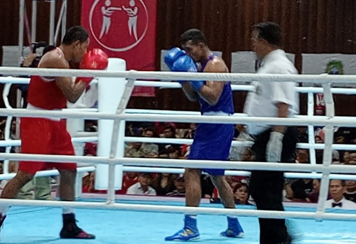 Tembus Final, Petinju Jateng Burhanuddin Selangkah Lagi Raih Emas PON