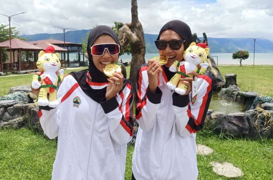 Tim Voli Pantai Putri Jateng Sensasional, Rebut Emas Pertama dalam Sejarah Ikut PON